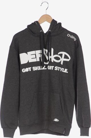 Dangerous DNGRS Sweatshirt & Zip-Up Hoodie in L in Grey: front
