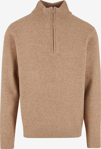 INDICODE JEANS Sweater 'Bertrax' in Beige: front