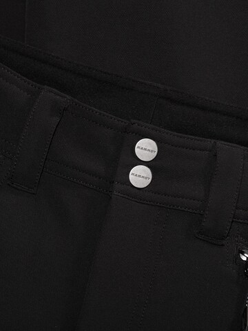 MAMMUT Regular Outdoor Pants in Black