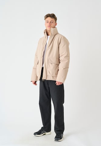 Cleptomanicx Winter Jacket 'SWOD 2' in Beige