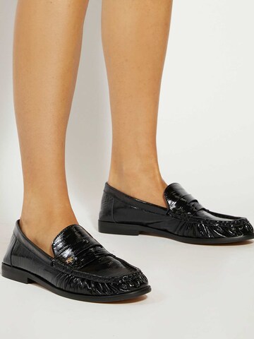 Dune LONDON Mokassin 'Grisella' in Schwarz