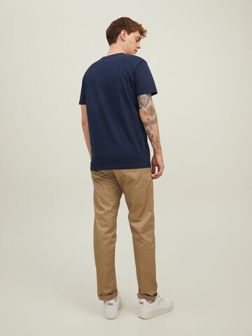 JACK & JONES Tričko 'Codan' – modrá