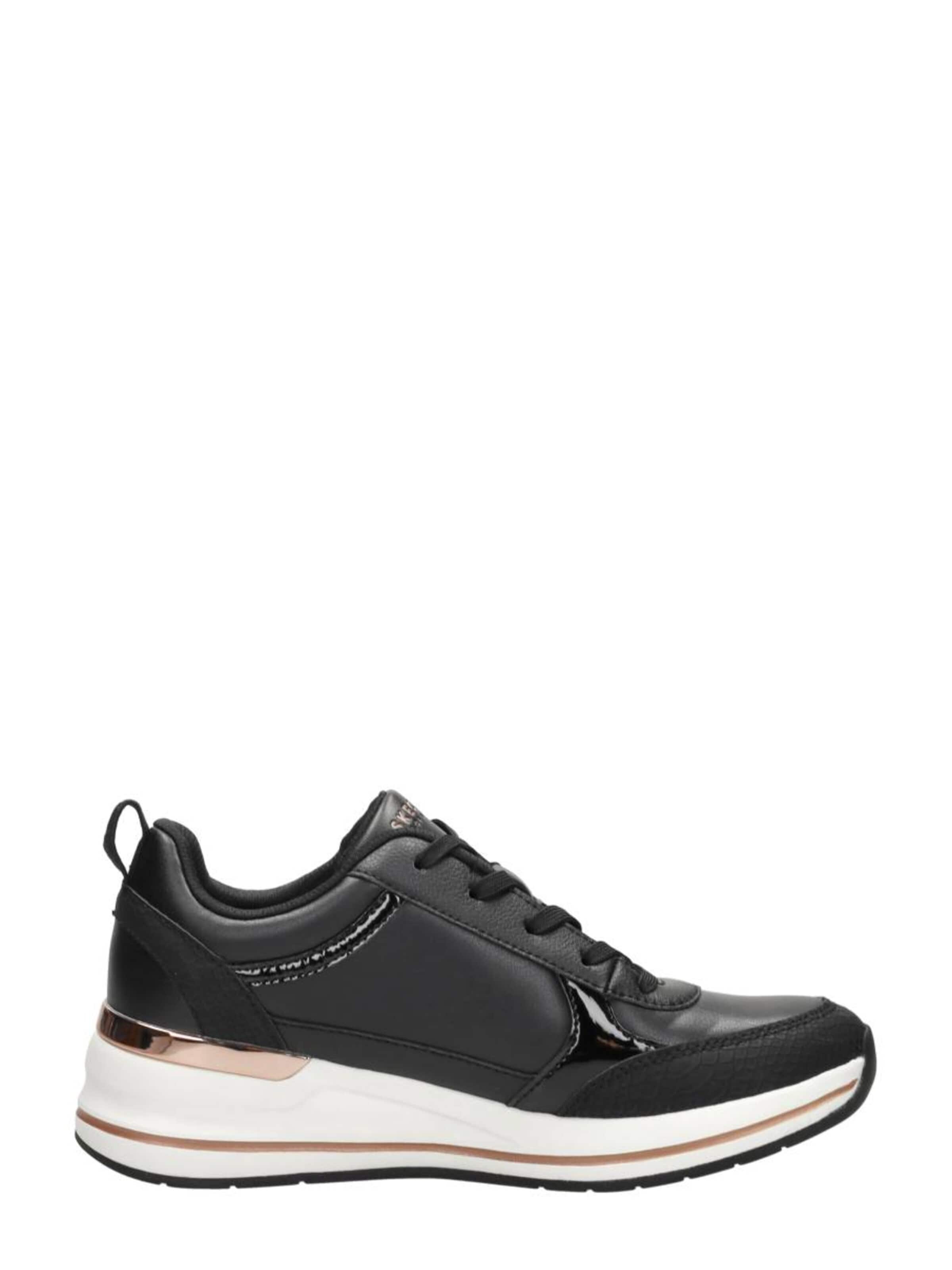 Baskets basses 'Billion 2 - Mid Lace Up' SKECHERS en noir