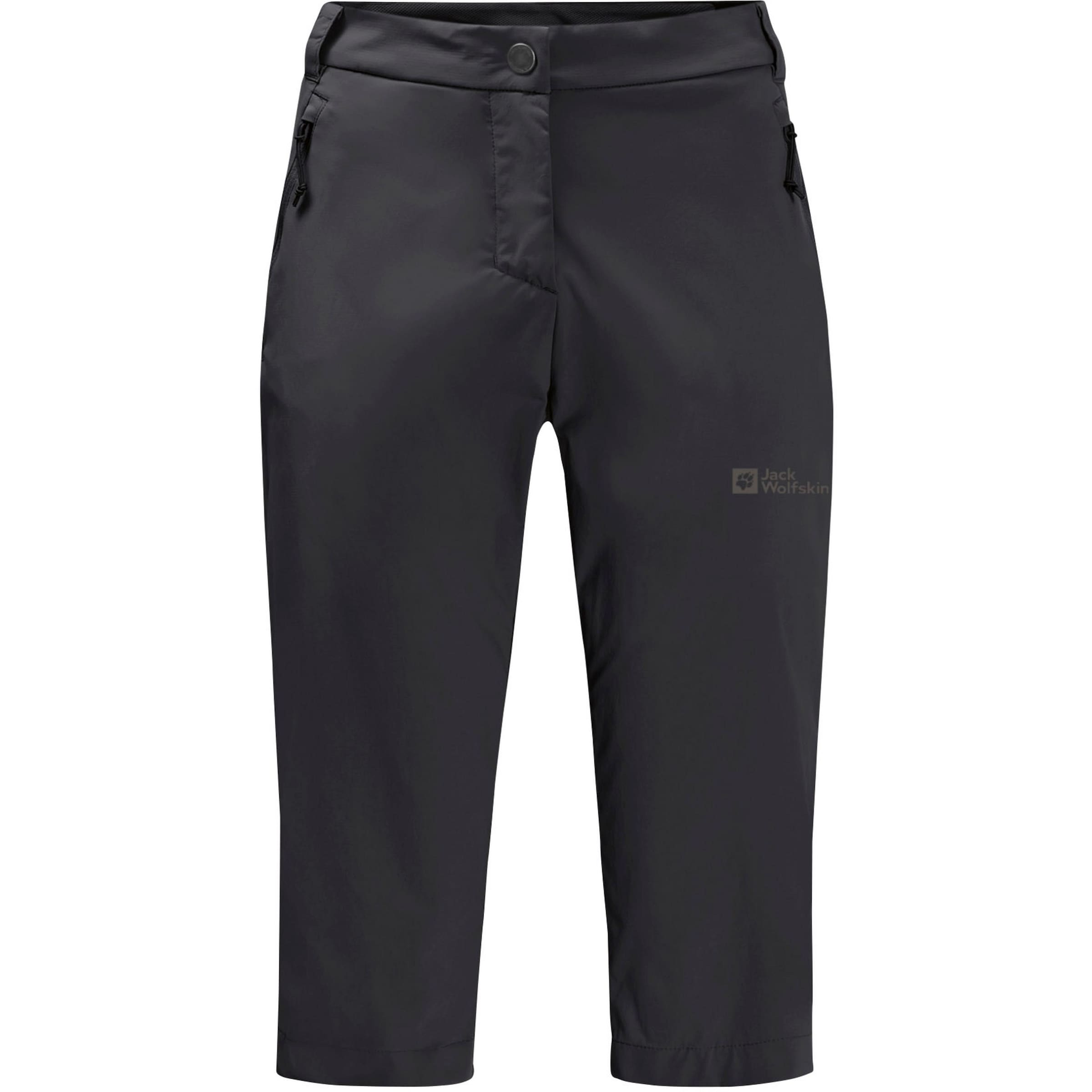 JACK WOLFSKIN Regular Hose 'Activate Light' in Schwarz: Vorderseite