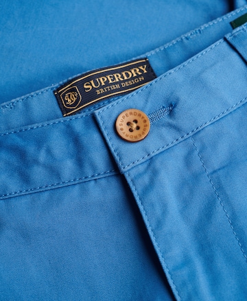 Superdry & Co Slimfit Chino in Blauw