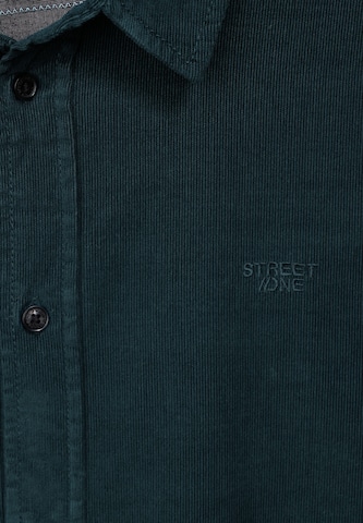 Street One MEN Regular Fit Hemd in Grün