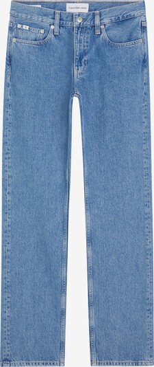 Calvin Klein Jeans Teksapüksid 'LOW RISE STRAIGHT' sinine / valge, Tootevaade
