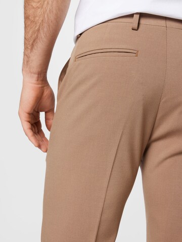 BURTON MENSWEAR LONDON Slimfit Hose in Braun