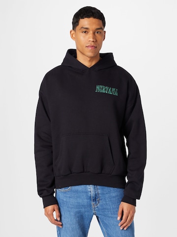 AMPLIFIED Sweatshirt in Black: front