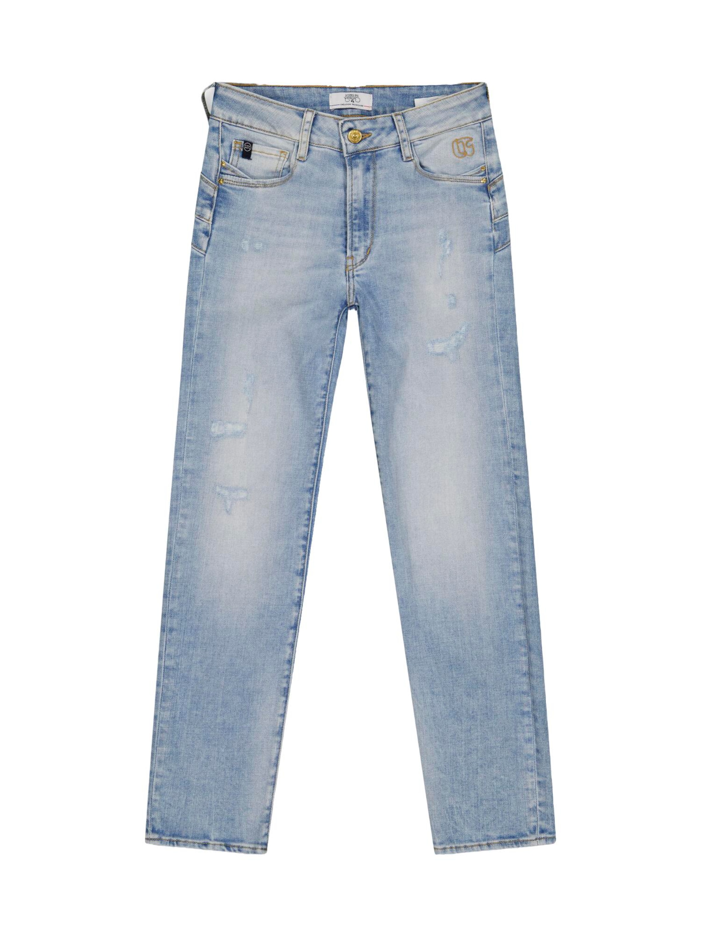 Le Temps Des Cerises Regular Jeans in Blau: Vorderseite