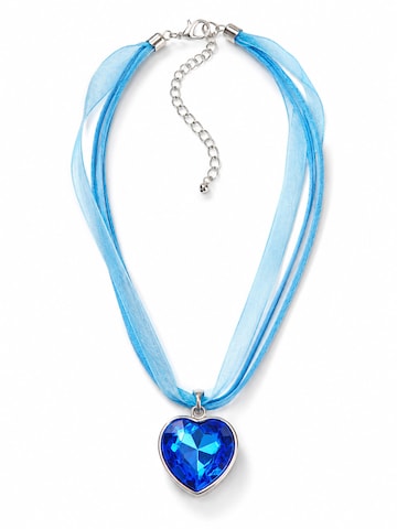 Allgäu Rebell Necklace 'Gitti' in Blue: front