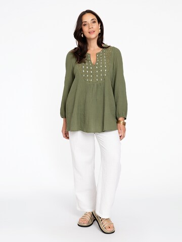 Yoek Blouse in Green