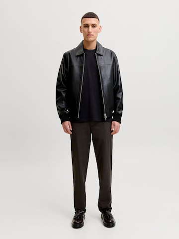 JACK & JONES Slim Fit T-Shirt in Schwarz
