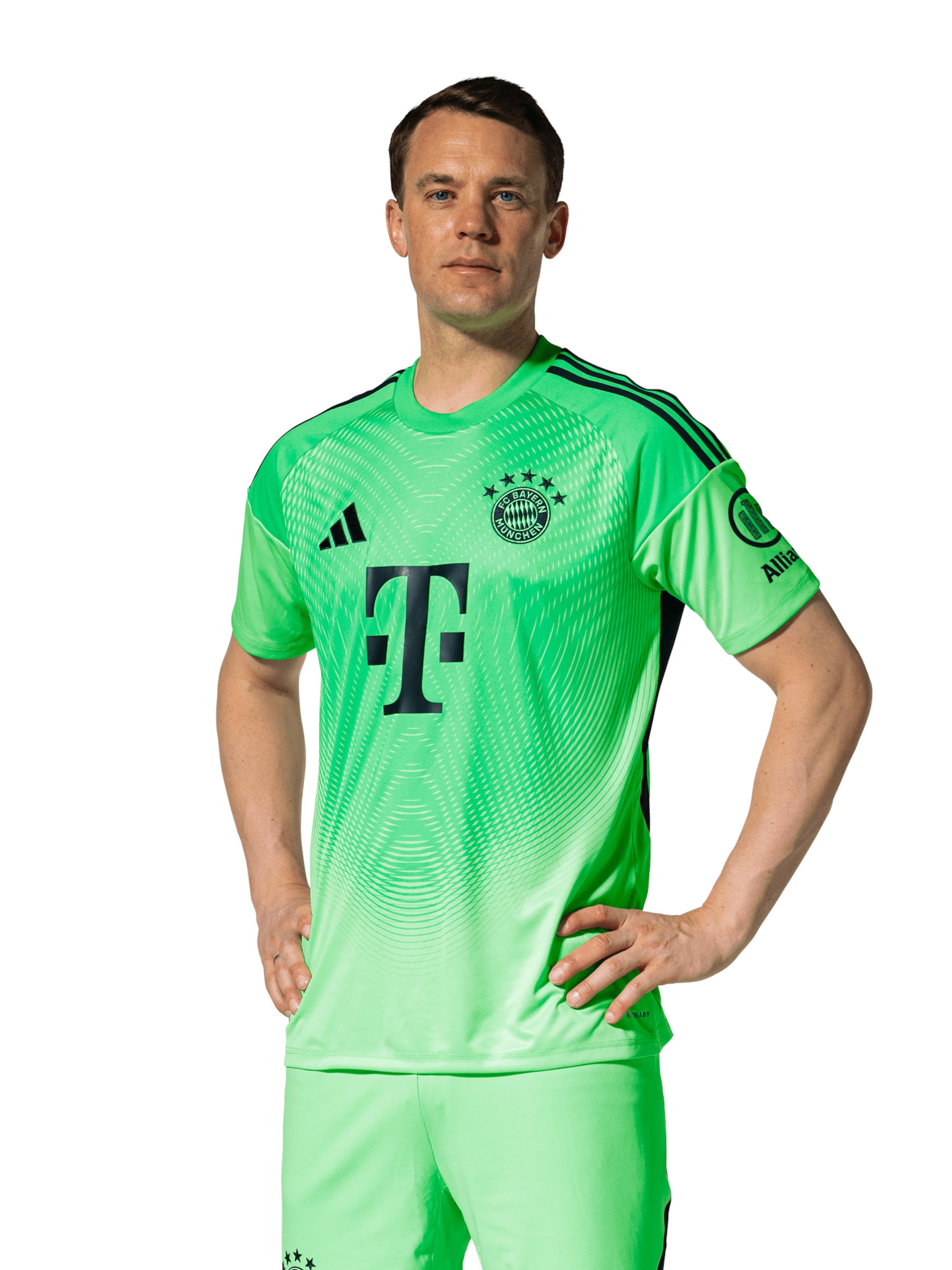FC BAYERN MÜNCHEN Jersey 'FC Bayern München 25-26' in Green: front