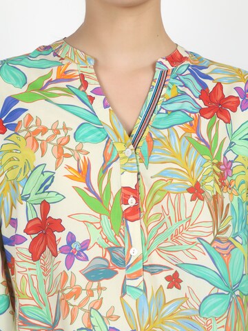 VICCI Germany Tunikabluse mit exklusiven Blumendruck in Mischfarben