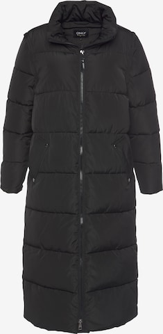 ONLY Wintermantel in Schwarz: Vorderseite