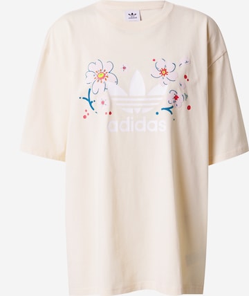 ADIDAS ORIGINALS - Camiseta talla grande en rosa: frente