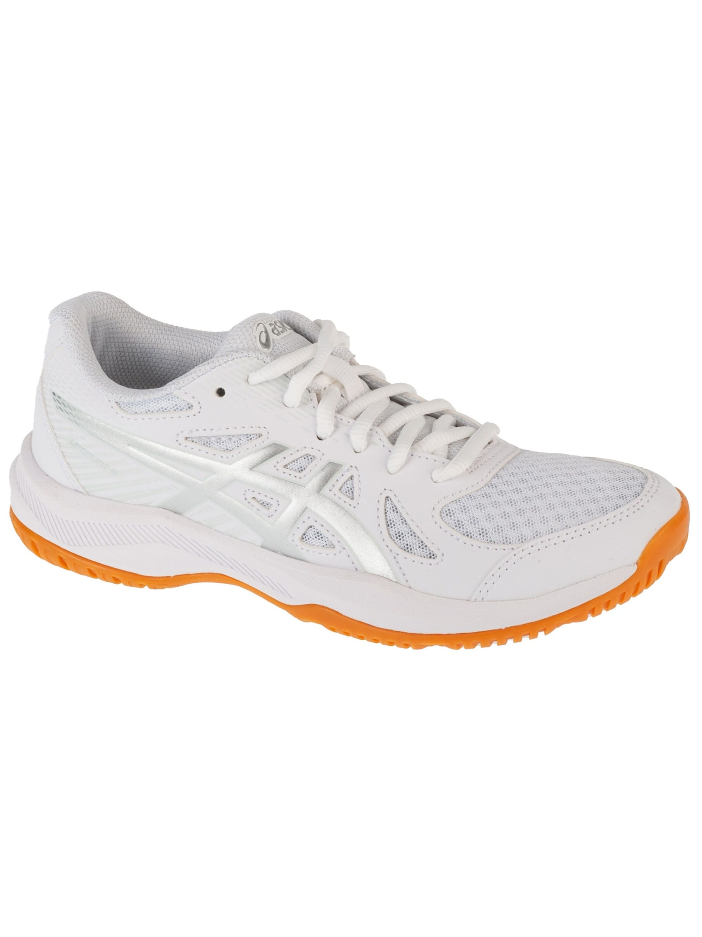 ASICS Sports shoe 'ASICS Upcourt 6' in White: front