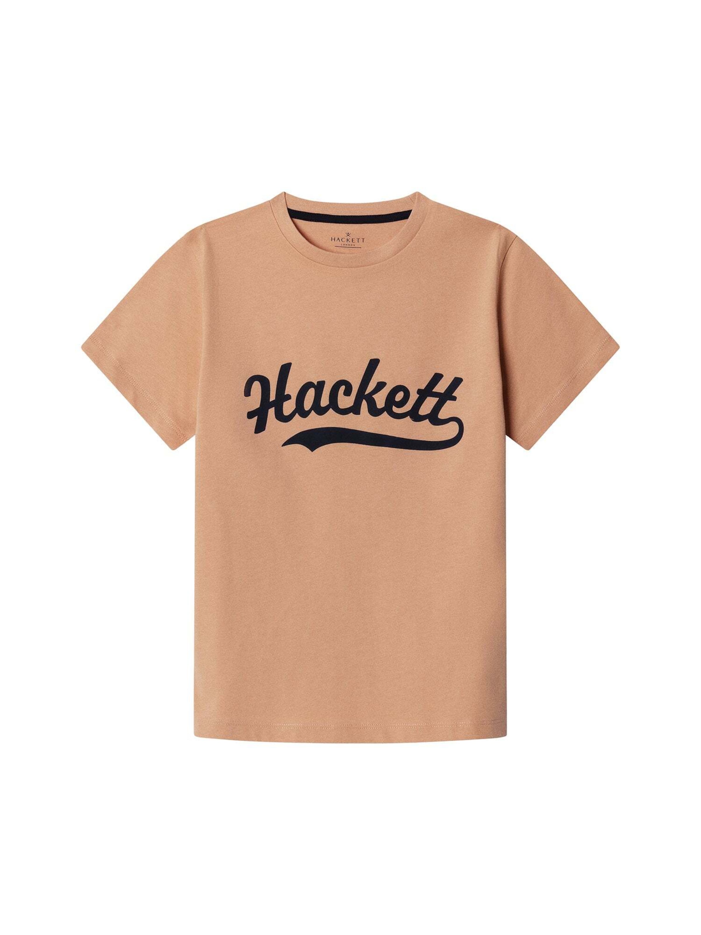 T-Shirt Hackett London en orange : devant