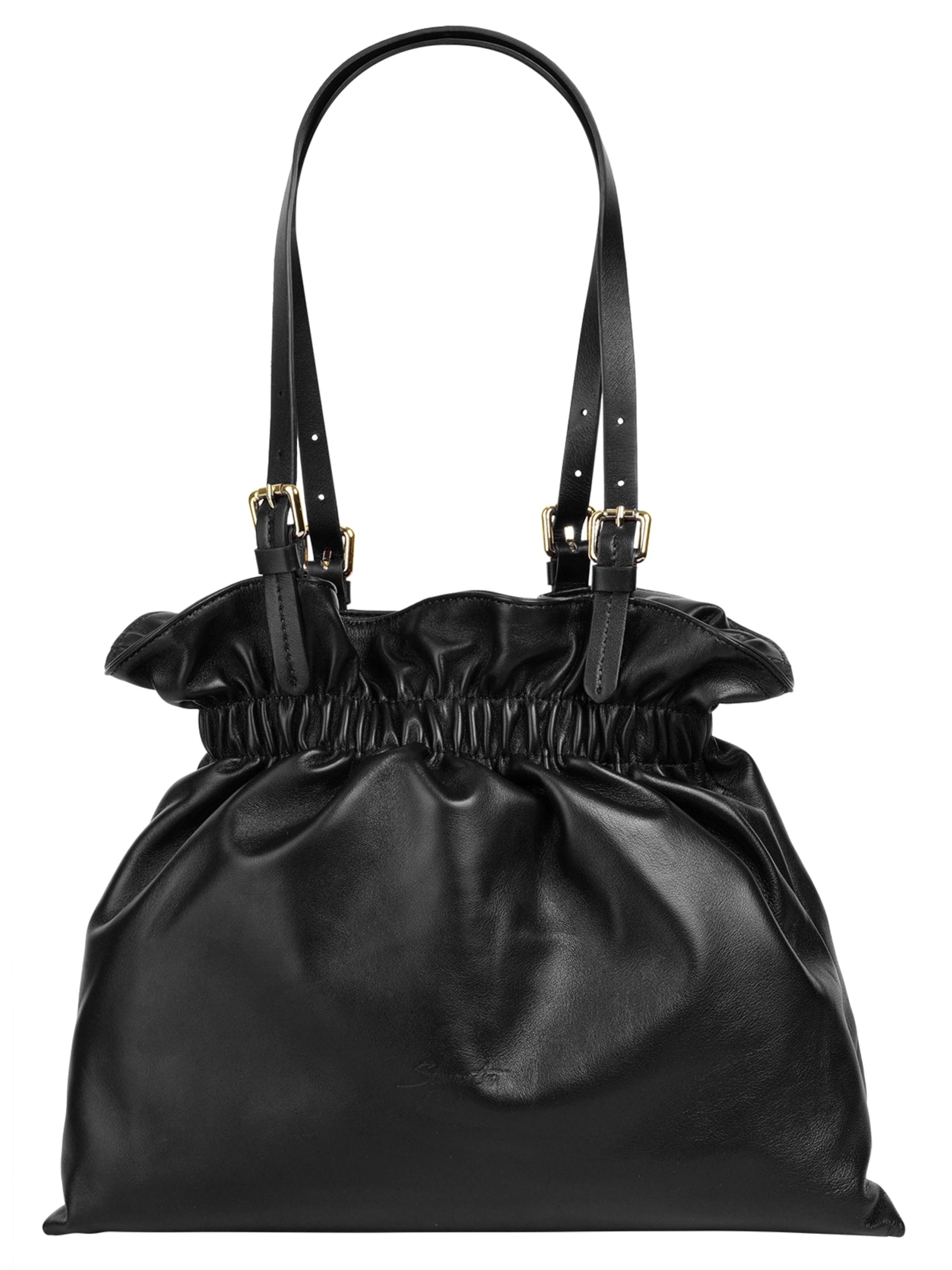 Cabas Samantha Look en noir : devant