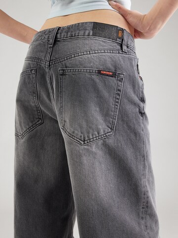 Wide Leg Jean Superdry en gris