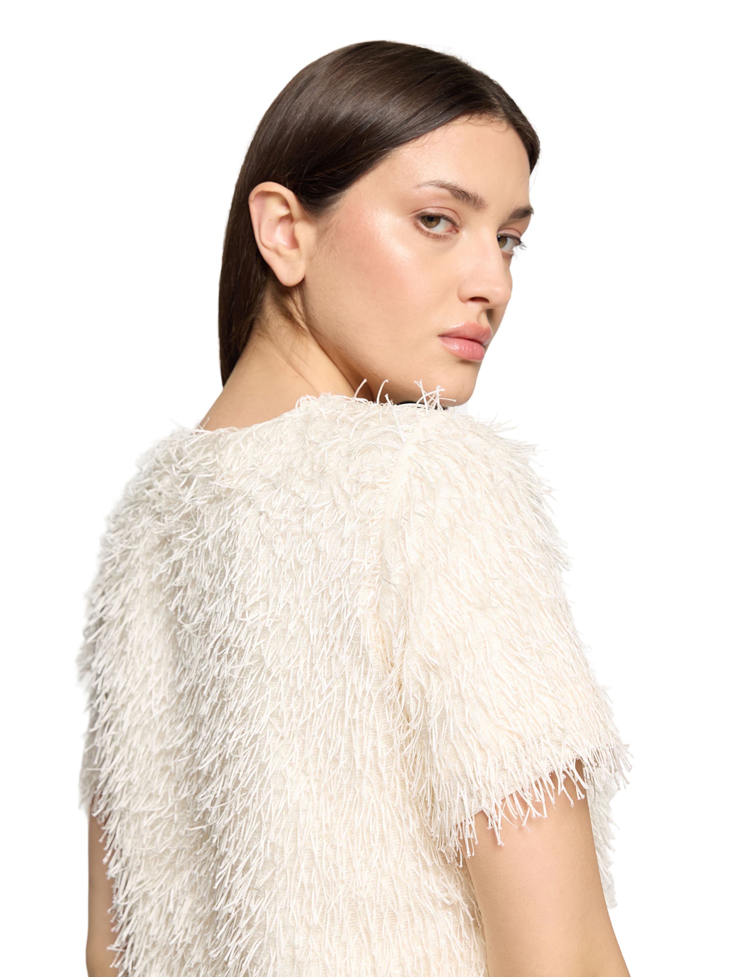 Sweat-shirt Cartoon en blanc