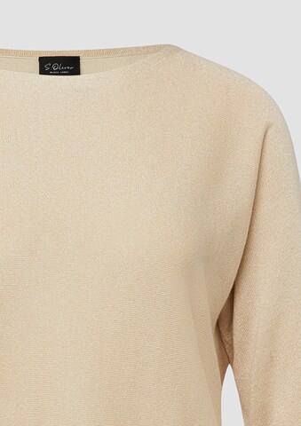 s.Oliver Sweater in Beige