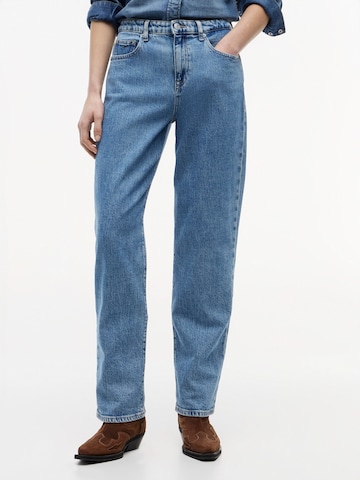 Tommy Jeans Zúžený Džíny 'KIRA' – modrá: přední strana