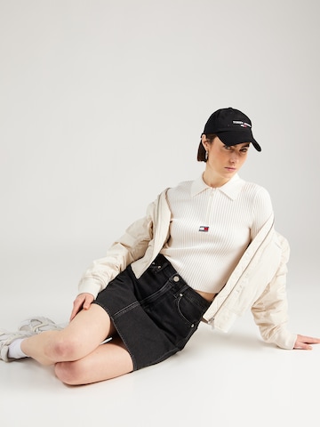 Tommy Jeans Sukně – černá