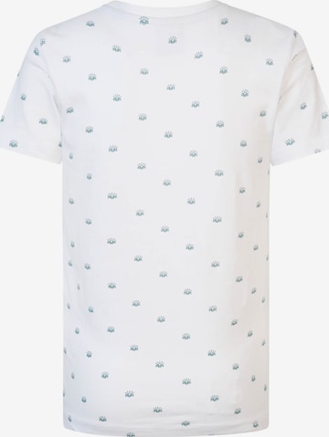 T-Shirt 'Ray' Petrol Industries en blanc