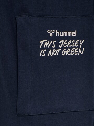 T-Shirt fonctionnel Hummel en bleu