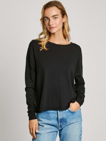 Pull-over ' ISELA' Pepe Jeans en noir : devant