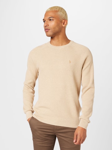 Polo Ralph Lauren Sweater in Beige: front