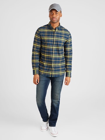 FARAH Regular fit Button Up Shirt in Blue