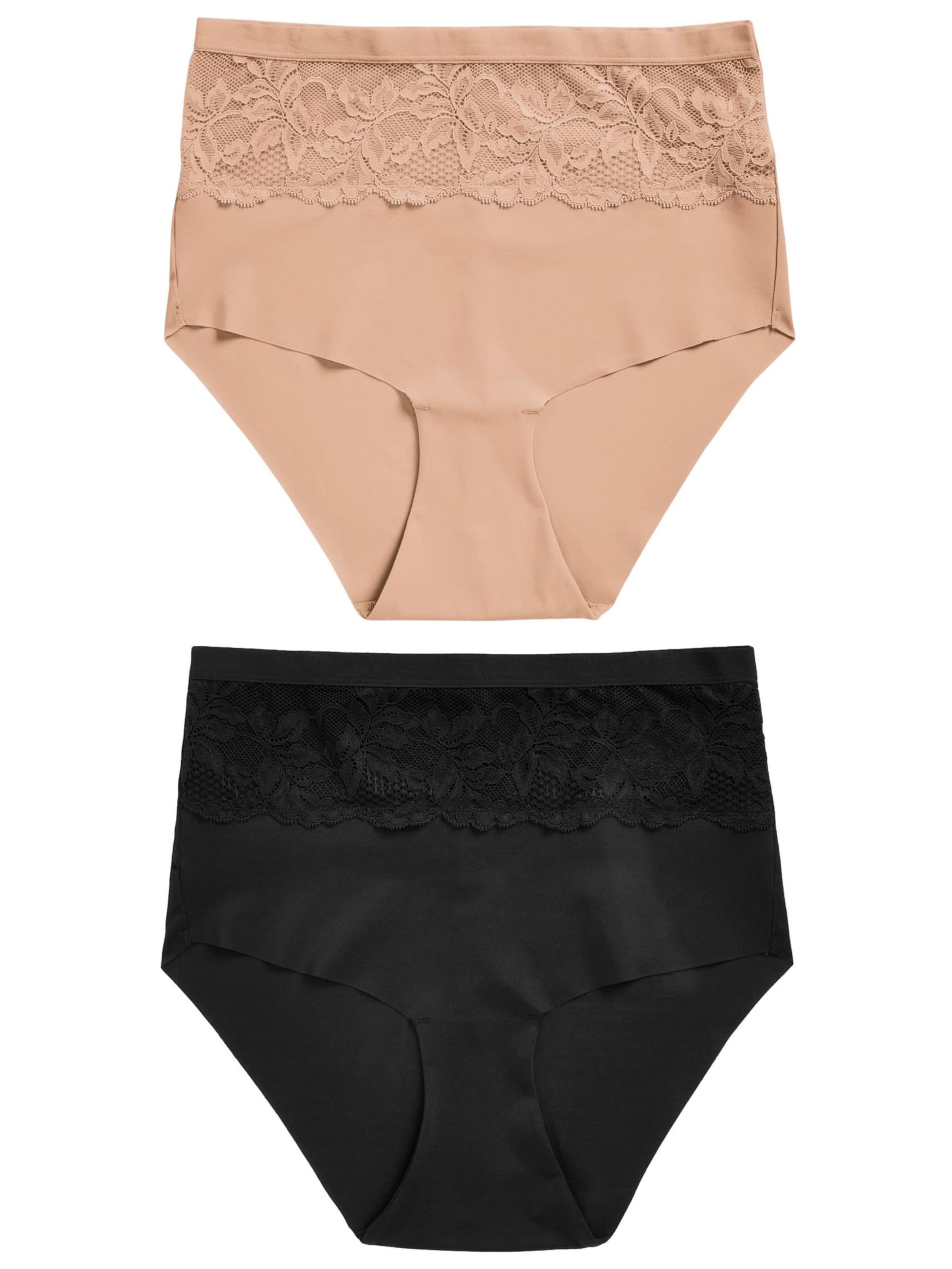 Next - Cueca modeladora em bege: frente