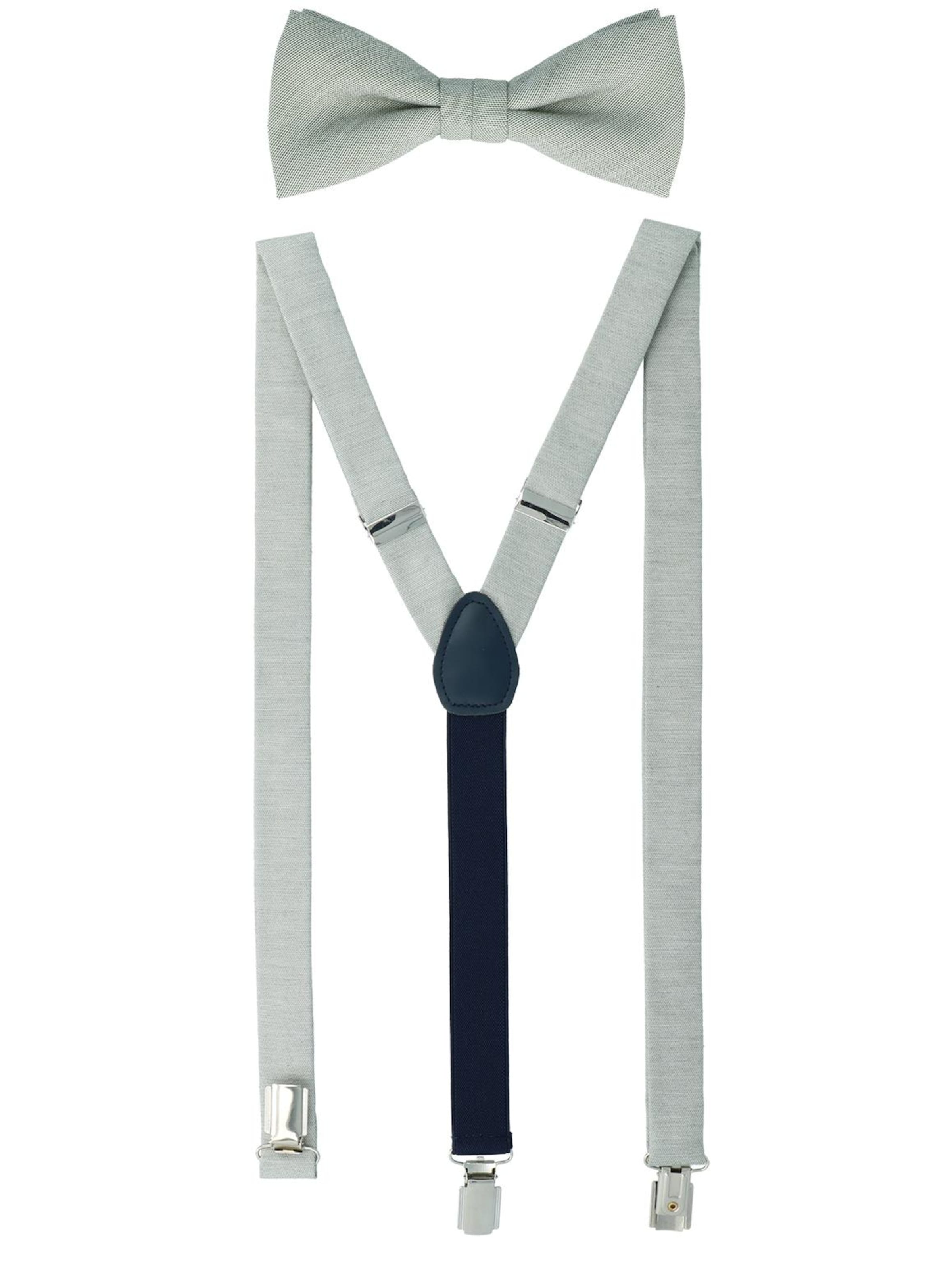 WILLEN Suspenders in Green: front