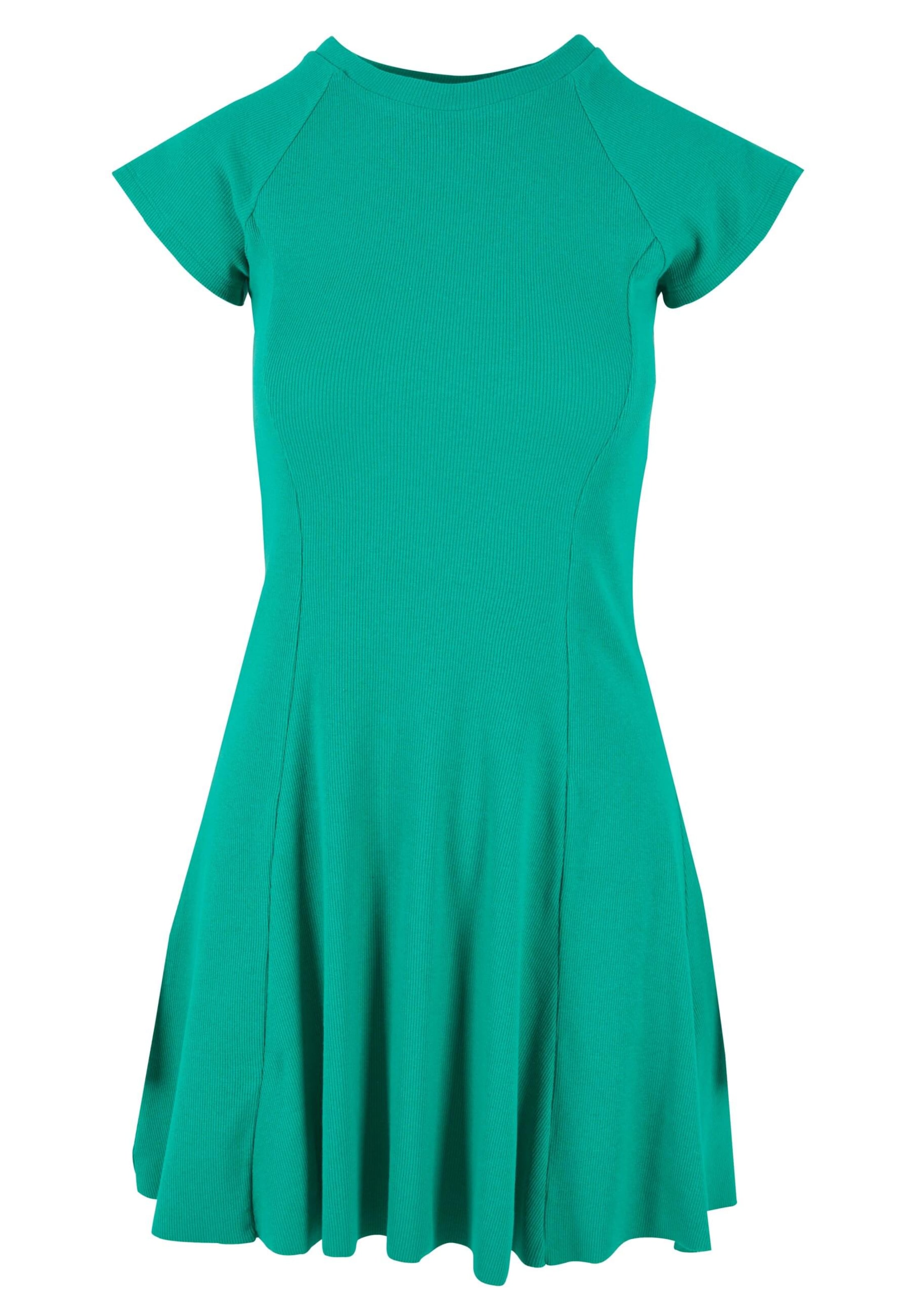 Urban Classics Kleid in Grün: Vorderseite