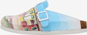 DOGO Sandale 'DOGO Comfie - Burano Island' in Blau: Vorderseite
