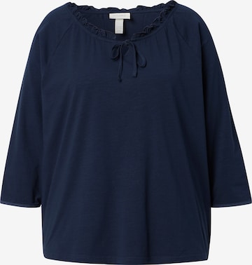 Ulla Popken Shirt in Blue: front