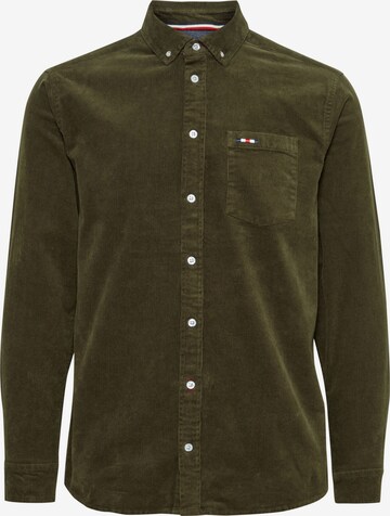 FQ1924 Button Up Shirt 'Steven' in Green: front