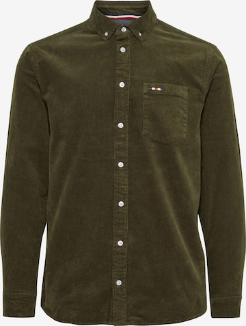 FQ1924 Button Up Shirt 'Steven' in Green: front