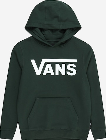 VANS Sweatshirt in Green: front