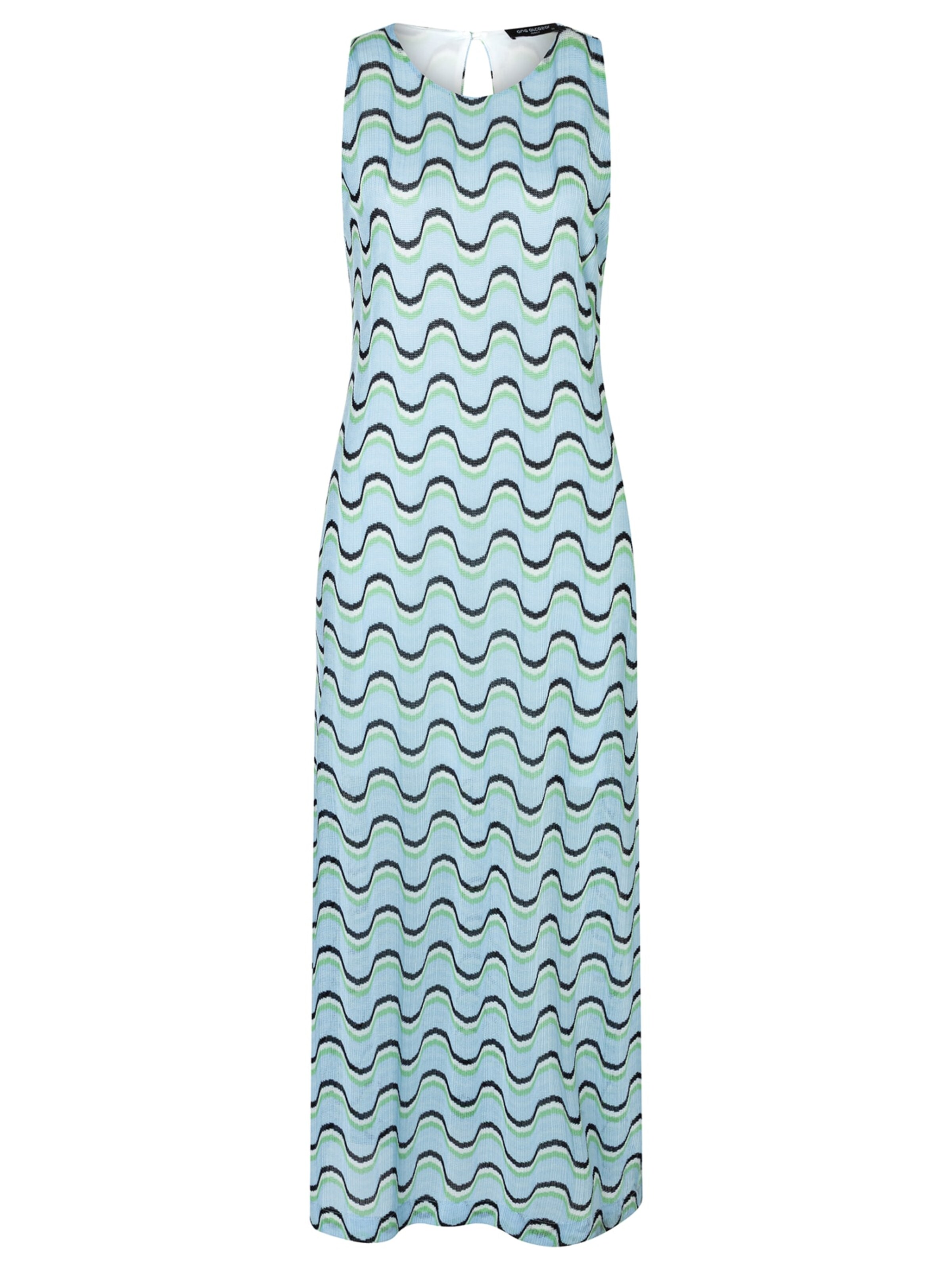 Ana Alcazar Jurk 'Dinea' in Blauw: voorkant