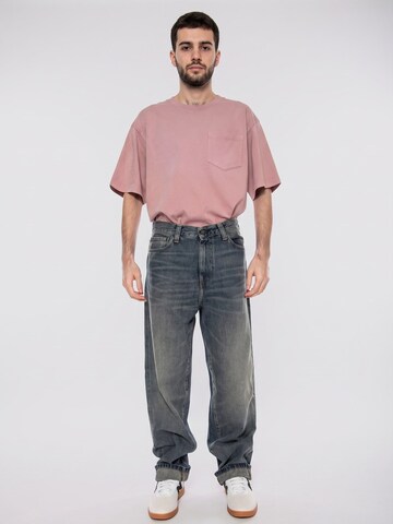 Carhartt WIP Baggy Jeans 'Aaron Pant Blue' i blå