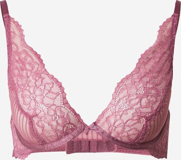 Hunkemöller Kolmnurk Rinnahoidja 'Bliss', värv lilla: eest vaates