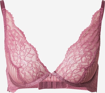 Hunkemöller Triangle Bra 'Bliss' in Purple: front