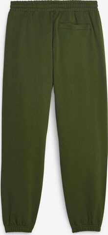 PUMA Loose fit Sports trousers 'Downtown' in Green