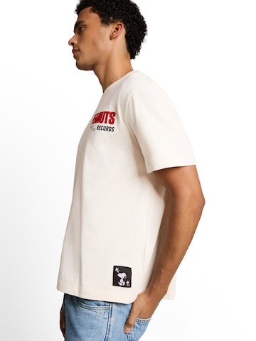 TOM TAILOR DENIM Тениска в бяло