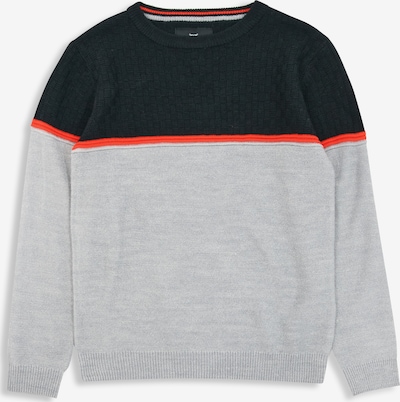 Threadboys Sweater 'Tone' in Grey / Red / Black, Item view
