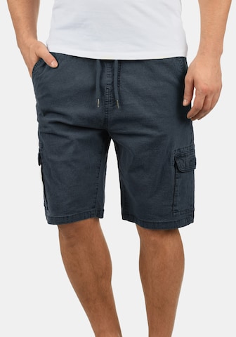 INDICODE JEANS Regular Cargoshorts 'Frances' in Blau: predná strana